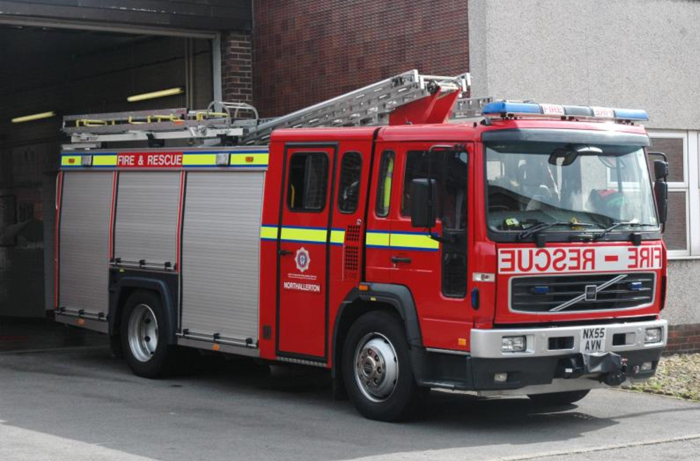Firefighters called after petrol thrown on garden fire 