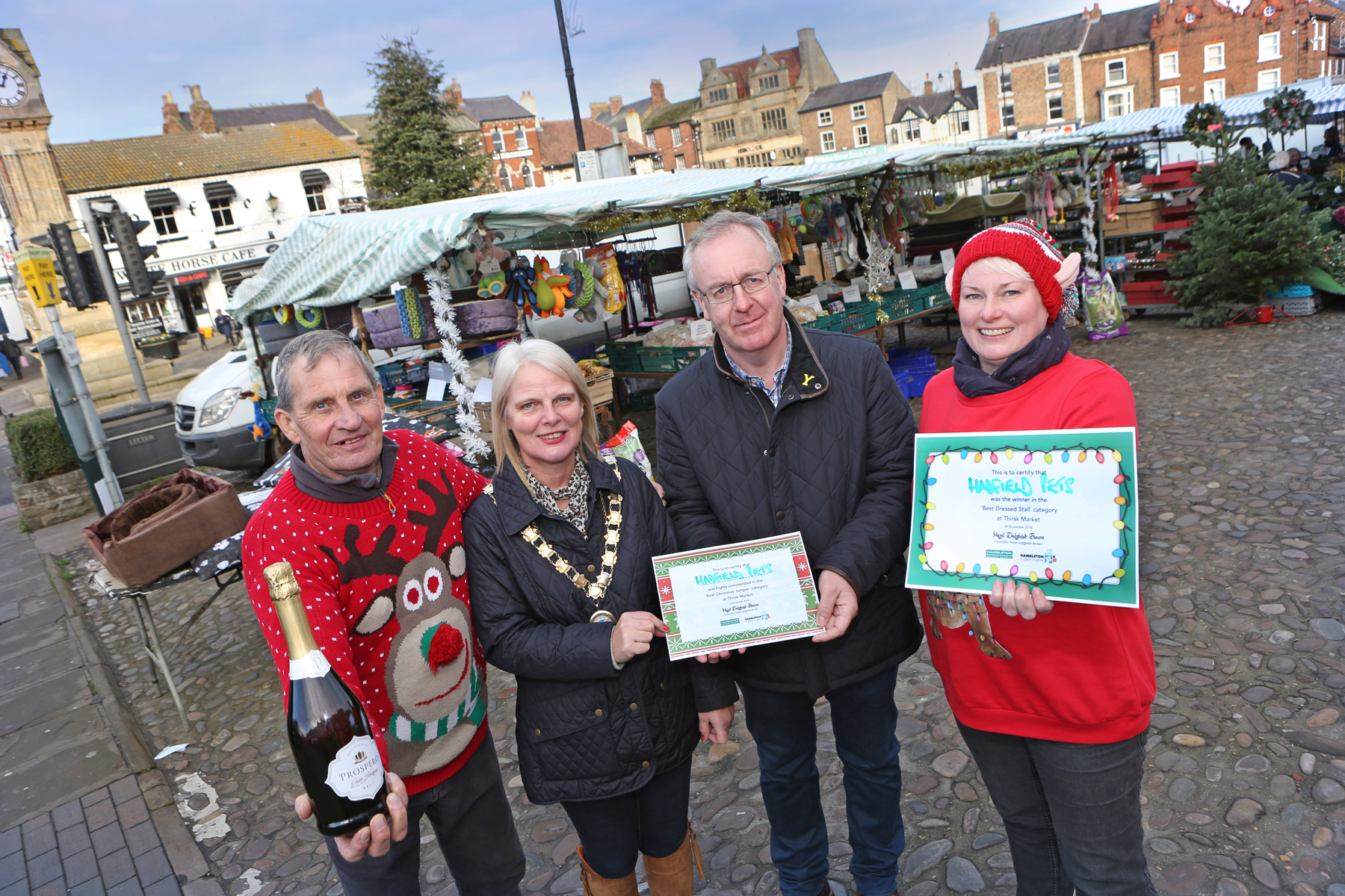 Hunt for best Christmas jumper in Thirsk Hambleton Today