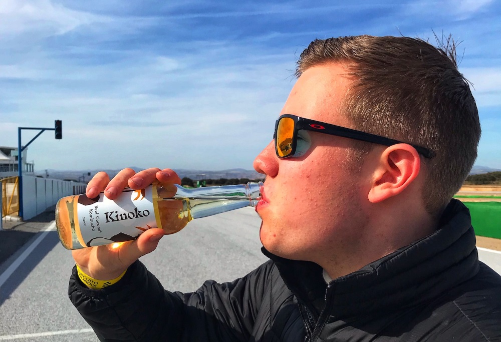 Easingwold racing driver drinks brand ambassador Hambleton Today