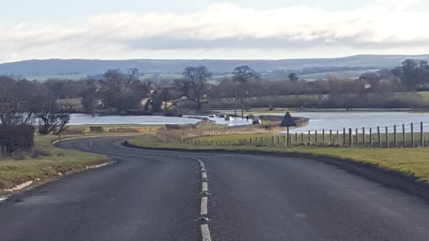 Road reopens at MortononSwale due to flooding Hambleton Today