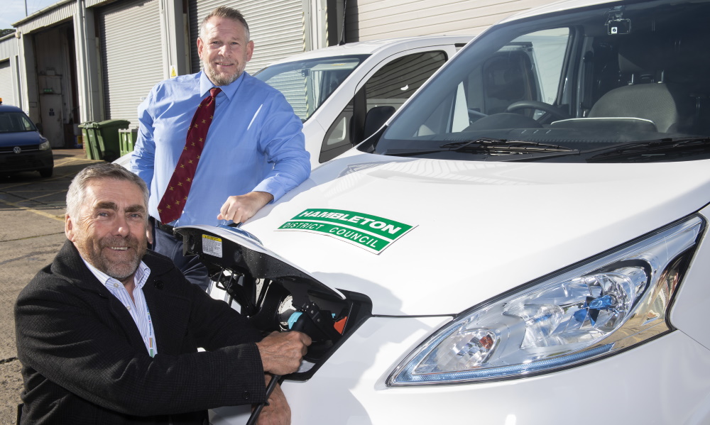 Hambleton District Council uses electric vehicles Hambleton Today