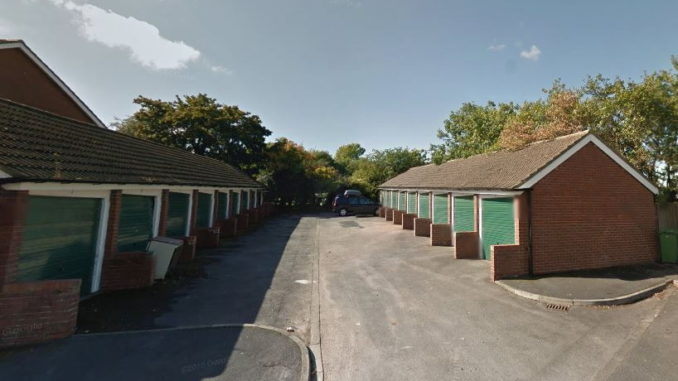 Eight of the garages in Danes Crest, Brompton are to be demolished to make way for the development