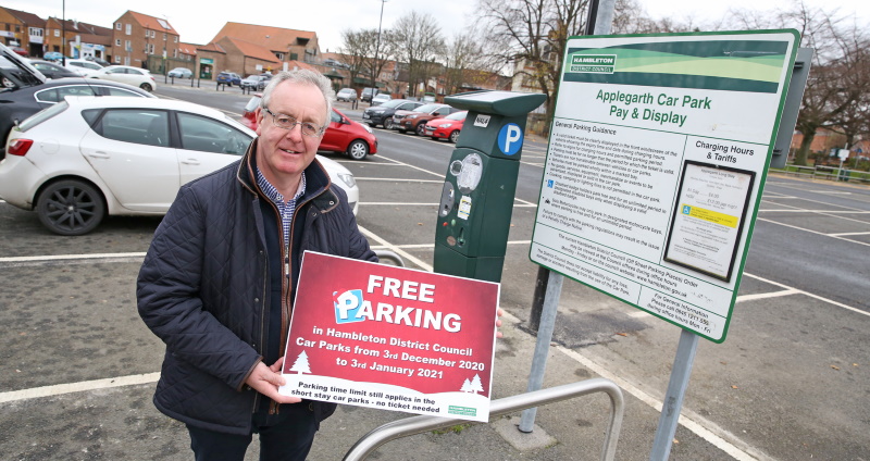 Free parking after lockdown in Hambleton's council car parks 