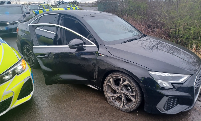 Motorist leads police on 140mph chase moments after being banned for ...