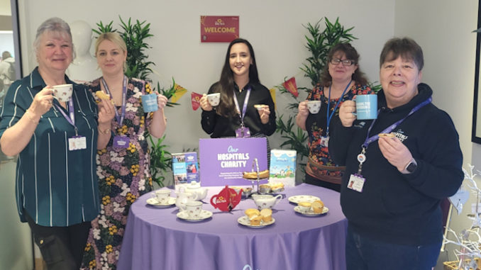 Supporters and team members of Our Hospitals Charity at the Friarage Hospital (002)