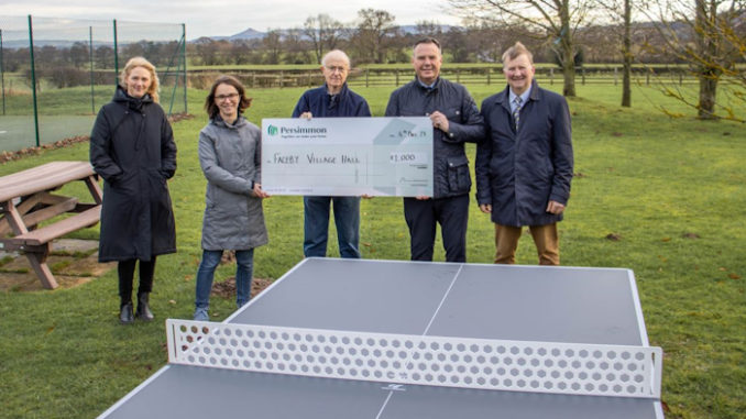 Faceby Village Hall donation presentation 1 (002)