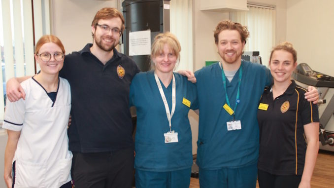 From L to R - Laura Bookall Will Boggis Linda Furness Mike Jessop and Fiona Clarke (002)